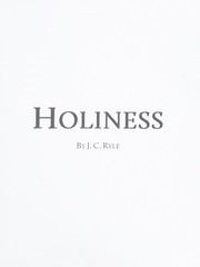 Cover of Holiness by J. C. Ryle