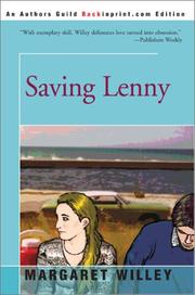 Cover of Saving Lenny by Margaret Willey