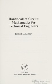 Front cover of Handbook of circuit mathematics for technical engineers by Robert L. Libbey