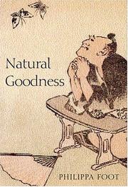 Cover of Natural goodness by Philippa Foot