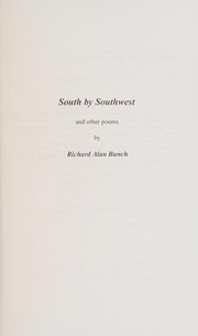 Front cover of South By Southwest by Richard A. Bunch
