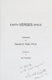 Cover of Earth VERSES space by Gerald D. Ruth