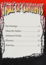 Cover of The Wendigo by Vincent Goodwin