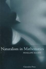 Front cover of Naturalism in mathematics by Penelope Maddy