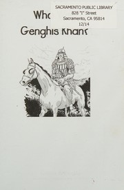 Cover of Who Was Genghis Khan? by Nico Medina