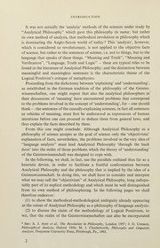 Cover of Analytic philosophy of language and the Geisteswissenschaften by Karl-Otto Apel