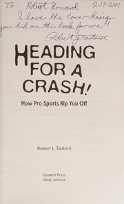 Cover of Heading for a crash! by Unknown