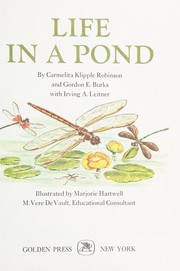 Front cover of Life in a Pond by Carmelita Klipple Robinson