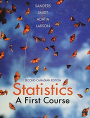 Cover of Statistics by Donald H. Sanders