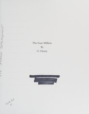 Front cover of The four million by O. Henry
