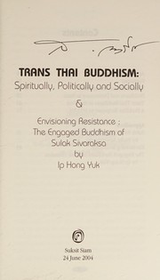 Cover of Trans Thai Buddhism by Sulak Sivaraksa