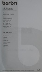 Cover of Multistate by Elizabeth L. Snyder