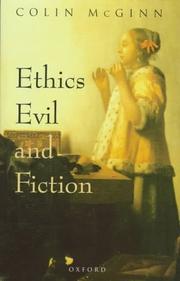 Front cover of Ethics, evil, and fiction by Colin McGinn