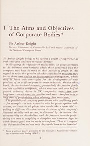 Front cover of Management Accountability and Corporate Governance by K. Midgley
