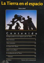 Front cover of La Tierra en el espacio by Rebecca Motil