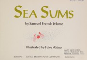 Front cover of Sea sums by Samuel French Morse