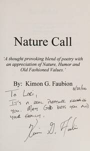 Cover of Nature Call by Kimon G. Faubion
