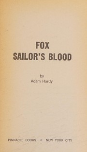 Front cover of Fox--sailor's blood by Adam Hardy