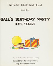 Front cover of Gail's Birthday Party (Picture Playbooks) by Kati Teague