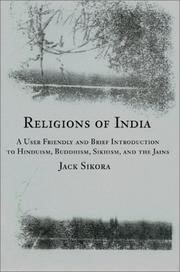 Front cover of Religions of India by Jack Sikora