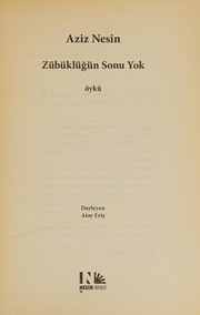 Front cover of Zübüklüğün sonu yok by Aziz Nesin