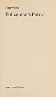 Cover of Policeman's patrol by Harry Cole