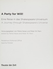 Cover of A party for Will! by Petra Hesse