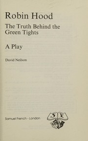 Cover of Robin Hood by Neilson, David