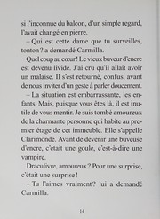 Cover of Le buveur d'encre qui écrivait des mots d'amour by Eric Sanvoisin