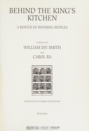 Cover of Behind the King's Kitchen Door by William Jay Smith