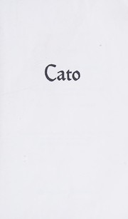 Cover of Cato by Joseph Addison