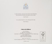 Front cover of I Want to Be Philberta by Mar Pavón