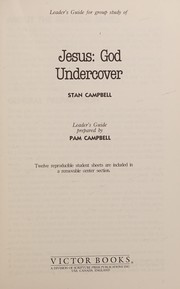 Front cover of Biblelog-05-Jesus God Under-Lg by Stan Campbell