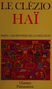 Cover of Haï by J. M. G. Le Clézio