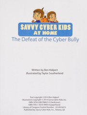 Front cover of Savvy Cyber Kids at home by Ben Halpert