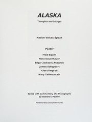 Cover of Alaska, thoughts and images by Robert E. Pedley