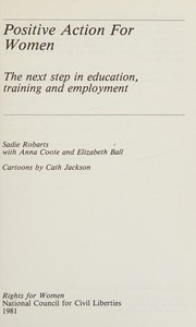 Front cover of Positive action for women by Sadie Robarts