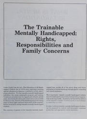 Cover of Readings in trainable mentally handicapped by Irving Newman