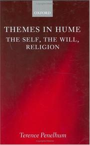 Front cover of Themes in Hume by Terence Penelhum