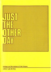Cover of Just the other day by Luk de Vos