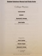 Front cover of Serway/Vuille's College Physics by Raymond A. Serway
