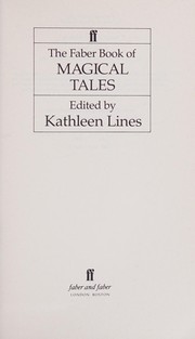 Cover of The Faber book of magical tales by Kathleen Lines
