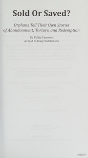 Front cover of Sold or Saved by Mary Hutchinson