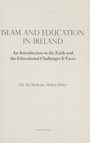 Front cover of Islam and education in Ireland by Ali Shehata Abdou Selim