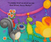 Cover of Fuzzy Ducky's birthday by Laura Blanken Merer