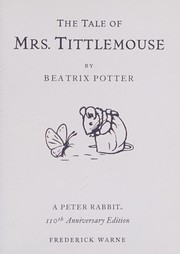 Front cover of The tale of Mrs. Tittlemouse by Beatrix Potter