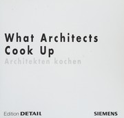 Cover of What Architects Cook Up by Unknown