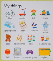 Front cover of My First Word Book about Me by Caroline Young