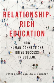 Front cover of Relationship-Rich Education by Peter Felten