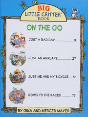 Cover of On the Go by Mercer Mayer